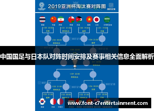 中国国足与日本队对阵时间安排及赛事相关信息全面解析